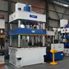 Prensa Hidráulica para Conformado de Cubiertas de Aire Acondicionado de 315 Toneladas con Pantalla Táctil PLC, Prensa Hidráulica de Tres Vigas y Cuatro Columnas, Conformado de Materiales Compuestos