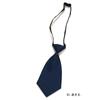 Corbata Mini Súper Corta Linda de Salsa para Mujer Negro Puro Marrón Café Verde Oscuro Rojo Café Mate Accesorios Estudiantiles