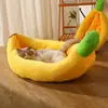 Camas para Mascotas al por Mayor, Extraíbles y Lavables, Adecuadas para Todas las Estaciones, Camas para Perros, Suministros para Mascotas Banana Boat, Tapetes para Perros, Camas Calientes para Gatos
