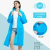 Impermeable Largo, Impermeable con Cordón a Prueba de Viento, Impermeable Abierto a Prueba de Lluvia para Todo el Cuerpo, Impermeable Transparente Engrosado para Adultos y Niños