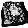 Manta para colorir DIY transfronteiriça, manta de rabiscos de Halloween, manta criativa personalizada, manta de cores