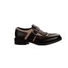 ¡Listo en Stock y Enviado en Segundos! Zapatos Estilo Mamá Uva Cuero de Caballo Industria Pesada Estilo Británico Retro Borla Tallada Barroco Zapatos de Cuero para Mujer