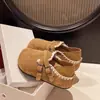 Zapatos Casuales Estilo Coreano Súper Populares Estilo Birkenstock para Mujer Nuevo Diseño de Moda Primavera y Otoño 2025 Zapatos Versátiles Cómodos para Mujer