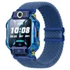 Adecuado para correa de reloj de nailon Little Genius Q2A/Z6Pro, estilo de bucle tejido con hebilla magnética correa de reloj Little Genius