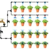 Nuevo Conector Rápido de Riego Integrado de Tres Vías de Ocho Agujeros Gotero de Conector Rápido Fuente de Conector Rápido Atomización de Conector Rápido Gotero de Compensación de Presión de Conector Rápido