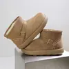 Botas de Neve Forradas com Pelo e Solado Grosso para Mulheres 2026 Novo Inverno Quente Roupa Exterior Sapatos de Algodão Quentes Antiderrapantes