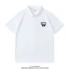 Nueva Camisa Polo de Verano para Hombre Manga Corta Ins Marca de Moda Camiseta Sencilla para Hombre Estilo Hong Kong Holgada Ropa para Hombre Cuello Solapa Top de Moda