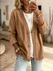 Primavera 2026 Ropa de Mujer de Comercio Exterior Estampado Floral Ropa Casual de Mujer Chaqueta Cardigan Imitación Mezclilla Top con Estampado Digital