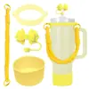Botella de Agua Térmica Stanley Tapón Antipolvo Taza con Popote Tapa de Taza Correa de Mano Cordón para Botella de Agua Múltiples Estilos Versátiles Set