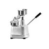 Máquina de Prensagem de Hambúrguer Comercial Molde para Hambúrguer Prensagem Manual Molde para Hambúrguer de Carne Torta de Carne Aço para Barraca Doméstica