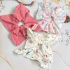 Pañuelo Cuadrado con Lazo Scrunchie para Niñas 2025 Nuevo Lazo para Cola de Caballo Accesorio para Moño de Princesa