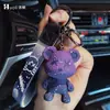 Llavero creativo de oso camaleón, dibujos animados, personalizado, adornos para mochila escolar, cadena de coche, muñeco para hombres y mujeres, venta al por mayor, regalo pequeño