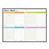 Pizarra magnética mensual transfronteriza, pegatina para nevera, bloc de notas de calendario borrable, impermeable, disponible en varios tamaños y personalizable