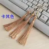 Nudo chino borla colgante oreja empaque adornos marcapáginas borla artesanía accesorios para el cabello caja de dulces