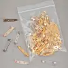 Broche Adesivo Super Prático de Vários Tamanhos Alfinete de Segurança Alfinete Simples Acessórios de Cabelo Artesanais DIY Acessórios Versáteis