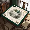 Amazon US Venta Caliente Tela Jiji Impermeable Barro de Diatomeas Esterilla de Mahjong Reducción de Ruido Antideslizante Fácil de Limpiar Esterilla de Mesa Venta al por Mayor