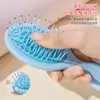 Peine Mini Lindo para Niños, Peine Pequeño Portátil para Uso en Casa, Peine Almohadilla Alisador de Cabello para Niñas, Peine con Airbag