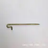 Alfiler de Seguridad de Cobre Blanco de 1.8 mm de Espesor, Pin Grueso Grande, Pin Desmontable Especial Estilo Americano para Insignias de Policía, Accesorio de Broche