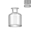 Em estoque Frasco de Aromaterapia Barriga Grande Preto Fosco Frasco Vazio de Aromaterapia Enfeites para Casa 200ml Frasco Volátil de Aromaterapia Aromaterapia Sem Fogo