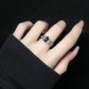 Design Original Personalizado Nicho Anel de Abertura Feminino ins Estilo Frio Irregular Francês High-end Luz Luxo Vintage
