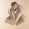 Bufanda de Cachemira para Mujer 100% Cachemira Pura Versátil Simple Jacquard de Tejido de Punto con Patrón de Ondas de Agua Bufanda Cálida para el Cuello
