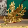 Adorno de Fénix de Latón, el Pájaro Rojo de las Cuatro Bestias Sagradas, Decoración Auspiciosa para la Sala de Estar, Artículo Artesanal, Regalo de Boda, Decoración para el Dormitorio