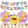 Grupo de Chicos Coreano Fiesta de Cumpleaños 21 Decoración Suministros Pancarta Topper para Pastel Set de Globos
