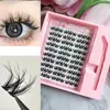 Kit de Cílios Postiços Transfronteiriços Grande Capacidade Volume Grande Flor Cílios Postiços Agrupamento Único Segmentado Macio Iniciante Simulação Natural