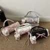 Nuevo Bolso de Hombro de Lunares con Lazo Estilo Coreano Moderno Sencillo Versátil Bolso de Mano Bolso para Padres e Hijos Diseño de Nicho Bolso Cruzado