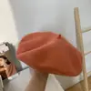 Boina para mujer, estilo británico retro, otoño e invierno, gorro de pintor de lana japonesa, gorro Beilei para mujer, versátil gorro de moda coreana