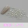 Lote Mixto de Pedrería para Uñas 5A Blanco Transparente Irregular Súper Brillante Usable Decoración de Uñas DIY con Pedrería Pedrería para Uñas Tipo Diamante Marquise