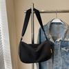 Bolso de Pana Transfronterizo para Mujer de Gran Capacidad 2025 Nuevo Versátil Casual de Hombro Cruzado Sensación de Alta Gama Bolso Dumpling