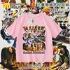 Tungtungsahur Tongtongge Palito de Madeira Abstrato Estrangeiro Shanhaijing Roupa de Verão com Mangas Curtas para Menino Algodão Puro 8