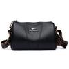 Bolso de mujer de comercio exterior al por mayor 2023 nuevo bolso de almohada Boston de cuero de PU con correa de hombro ancha bolso de mensajero de gran capacidad