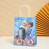 Bolsas de Regalo para Compras de Productos Nuevos Transfronterizos Bolsas de Tote de Papel Kraft al por Mayor Bolsas para Empaque de Regalos de Cumpleaños Dulces y Snacks