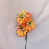 Flores Artificiales de Estilo Europeo de Clemátide y Cosmos Nuevas para Decoración de Bodas, Fondo, Arreglo de Pasillo, Arreglo Floral, Montaje de Salón de Bodas y Escaparate