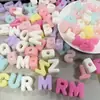 Cuentas Redondas de Agujero Grande de 6-16 mm Color Macarrón Cuentas Acrílicas Materiales para Manualidades DIY para Niños Cuentas Sueltas de Color Caramelo