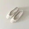 Temporada de Primer Encuentro~ Zapatos Planos tipo Bailarina con Punta Redonda y Lazo Francés para Mujer, Mocasines Planos Mary Jane Elegantes
