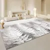 Alfombra de terciopelo de cristal francés para suelo, sala de estar, resistente a las manchas y fácil de cuidar, alfombrilla para sofá y mesa de café, dormitorio, mesita de noche, manta antideslizante