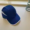 Gorra de béisbol de malla lisa de secado rápido con ribete bicolor para hombre y mujer, gorra simple versátil transpirable para el verano para proteger del sol