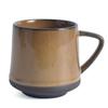 Taza de cerámica vintage, taza de café creativa, regalo de arcilla, taza distintiva, taza de agua antigua de moda para el hogar para parejas