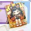 Nuevo Estilo Cuaderno A5 Primo Grande Cuaderno de Páginas de Colores Cuero PU Bloc de Notas para Estudiante Cuaderno Rayado de Dibujos Animados de Moda