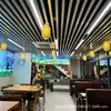 Lámpara Colgante de Linterna de Bambú Pantalla de Lámpara Japonesa Wabi-Sabi Zen Nuevo Estilo Chino Casa de Huéspedes Sala de Té Restaurante de Hot Pot Linterna de Bambú en Stock