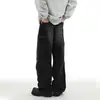 Jeans Holgados Estilo Americano Retro para Hombre 2025 Diseño de Primavera y Otoño Moda de Marca Lavados Ropa de Trabajo Pantalones de Pierna Ancha Pierna Recta