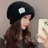 Gorro de Punto 2025 para Otoño e Invierno, Diseño Ampliado y Profundizado para Hacer que la Cara Parezca Más Pequeña, Elegante Gorro de Punto, en Stock para Venta al por Mayor y Dropshipping