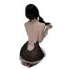 Lingerie Sexy, Pijama Sexy de Puro Desejo, Fantasia Sexy de Empregada em Renda Transparente, Uniforme, Fofa Proprietária