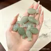Pingente de Peixe de Aventurina Natural, Aventurina Cor Água Clara, Pingente de Abundância Ano Após Ano, Enfeite de Saco da Sorte, Pingente de Jade para Homens e Mulheres