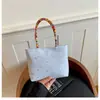 Bolsa de mão doce de moda com estampa de bolinhas e estrelas estilo coreano de alta aparência, bolsa de presente com laço da moda, bolsa tote estilosa