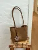 Bolso de mujer transfronterizo 2026 nuevo bolso de mano de verano para axila bolso de hombro rojo bolso tote de gran capacidad para el día a día