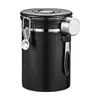 Tanque de armazenamento de grãos de café Binco aço inoxidável grau alimentício tanque selado para pó de café válvula de exaustão unidirecional armazenamento